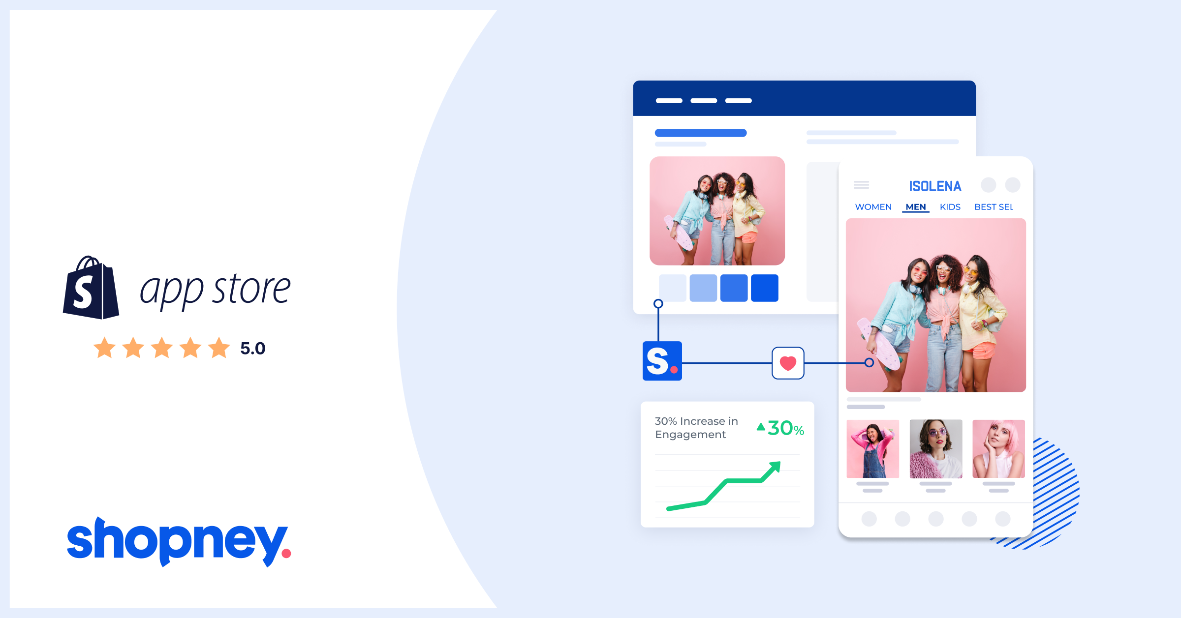 Multiple Showcases for Shopify Store Mobile Apps | Shopney