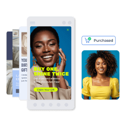 mobile app campaign offer converting customer to purchase