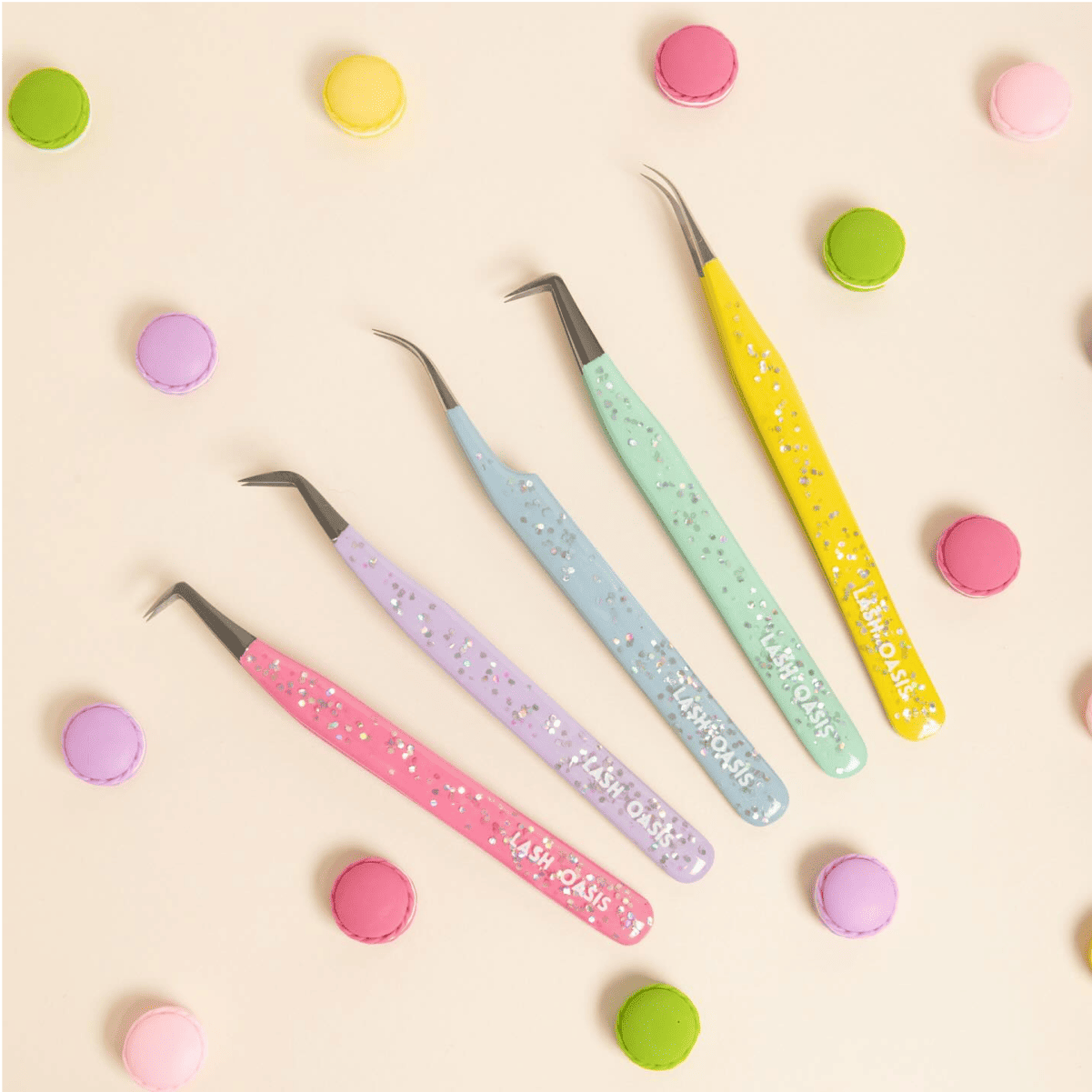 tweezer collection of lash oasis