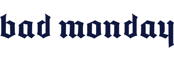 the logo of Bad Monday