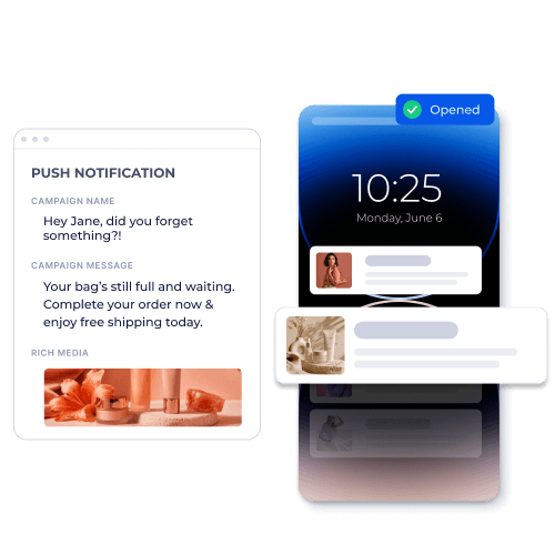 a website turned into an app, showing app-exclusive discounts and loyalty app logos like LoyaltyLion, Smile and Growave