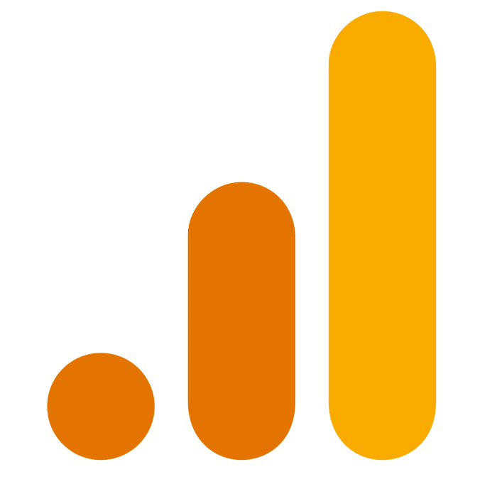 the logo of Google Analytics