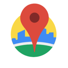 the logo of Google Places API