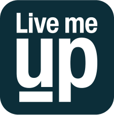 the logo of LiveMeUp