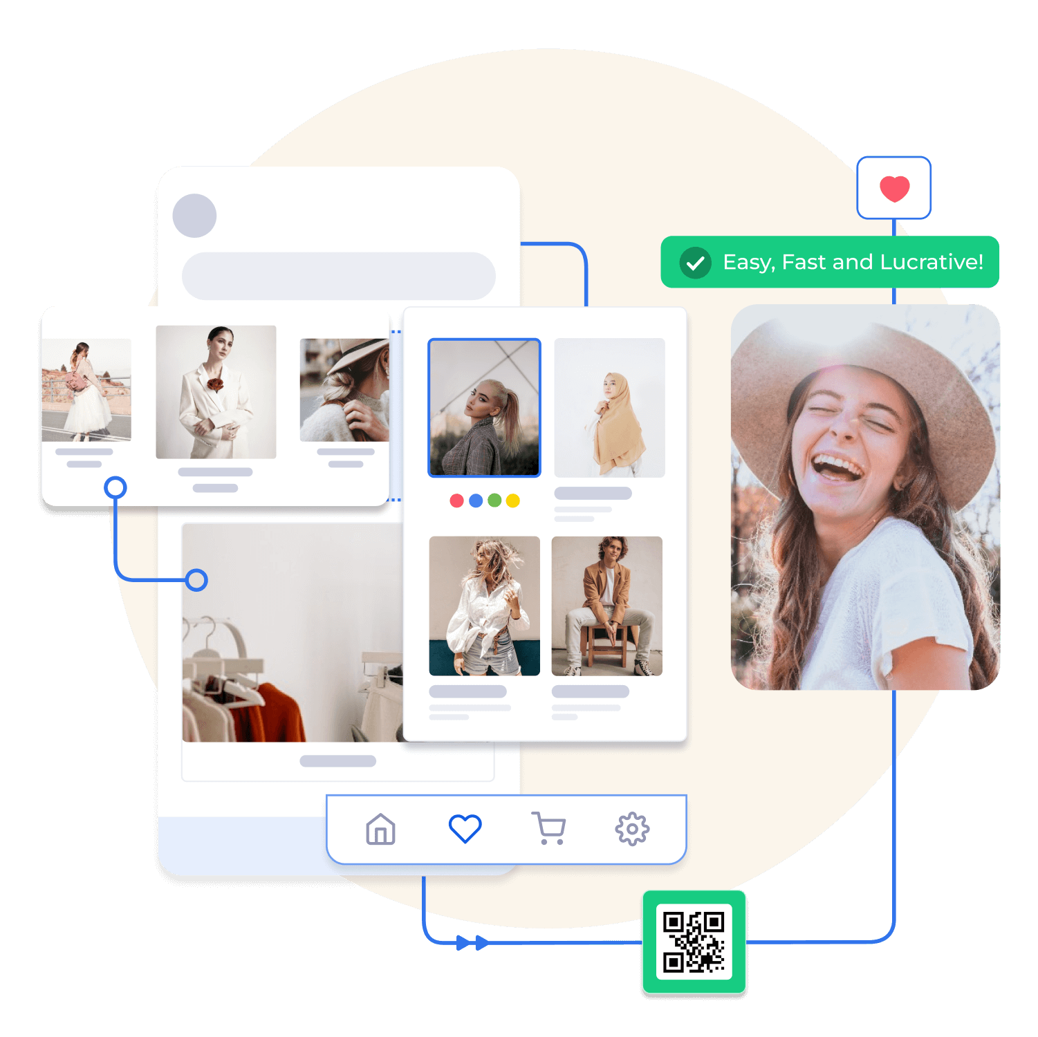 App preview feature of Shopney