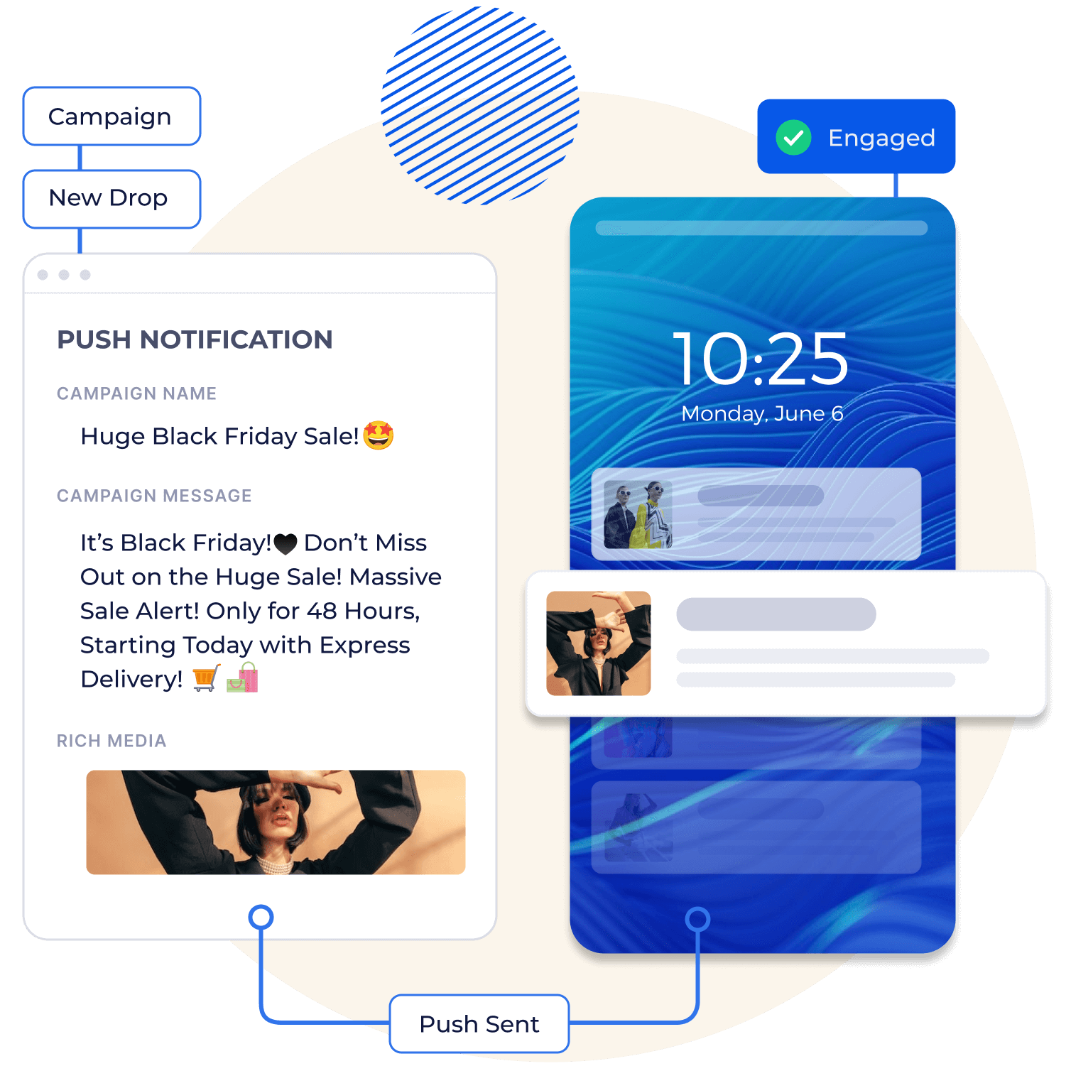 Different app theme options of Shopney