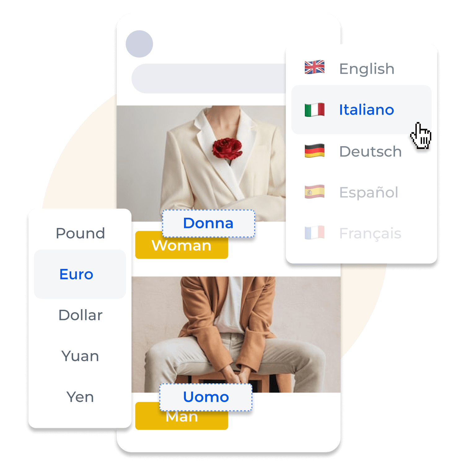 Listing of the benefits of Shopney in the designing mobile app process for merchants
