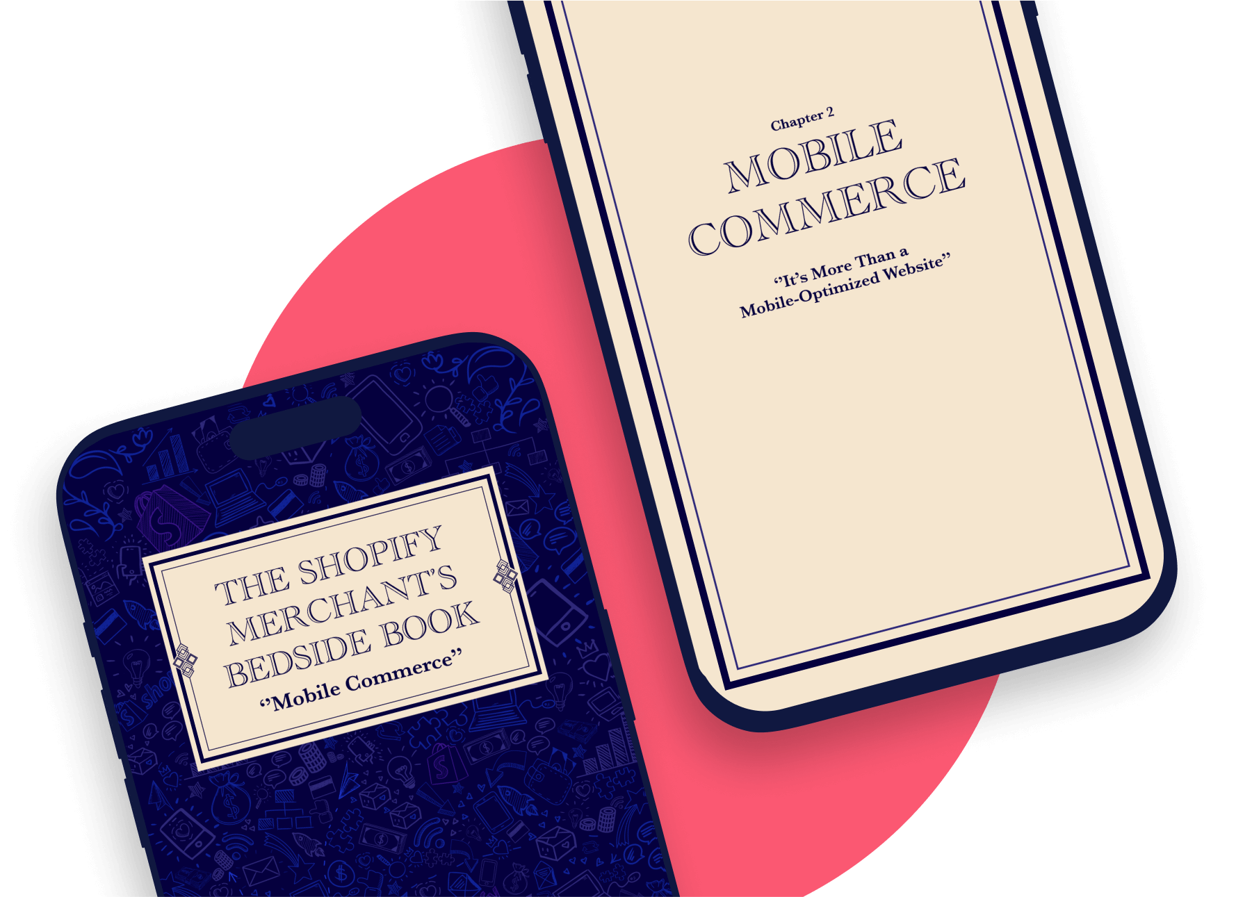 The ebook cover about Mobile Commerce for Shopify merchants