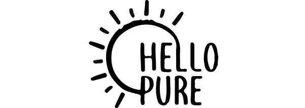 the logo of Hello Pure