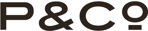 the logo of P&co
