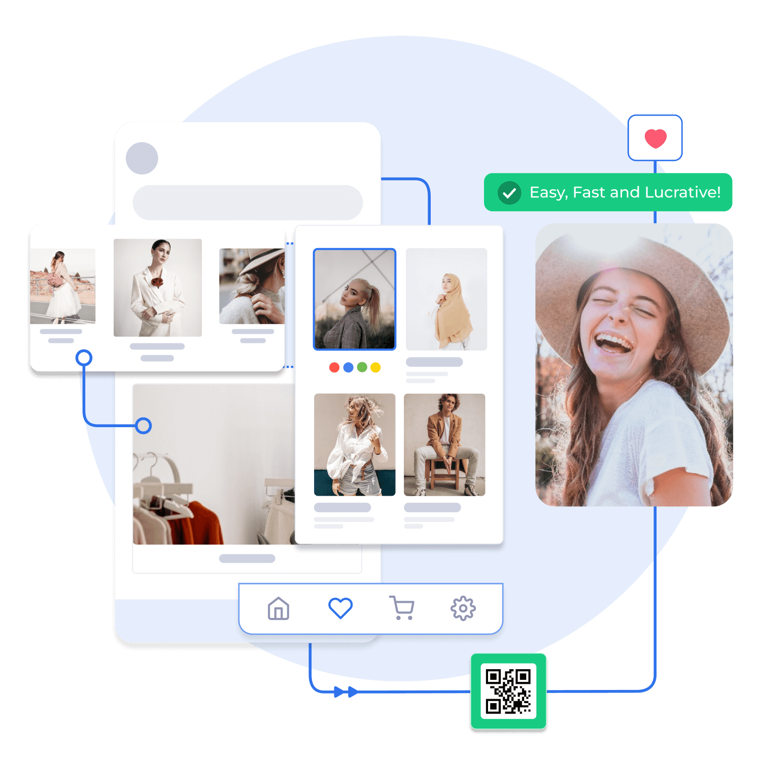 App preview feature of Shopney