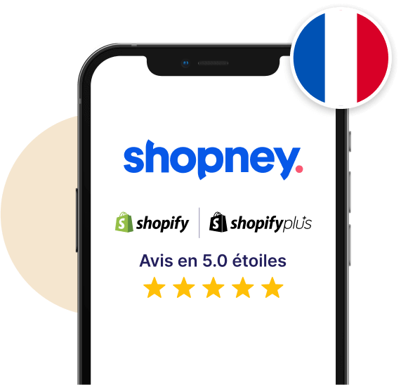 Les logos Shopney, Shopify et Shopify plus réunis