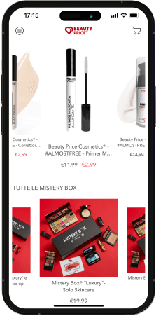 Layout of Beauty Price App
