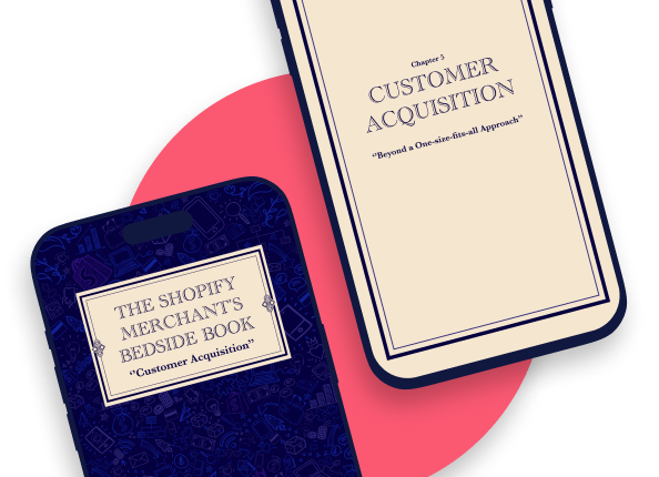 The cover of Shopify Merchant's Bedside Book by Shopney - Customer Engagement section