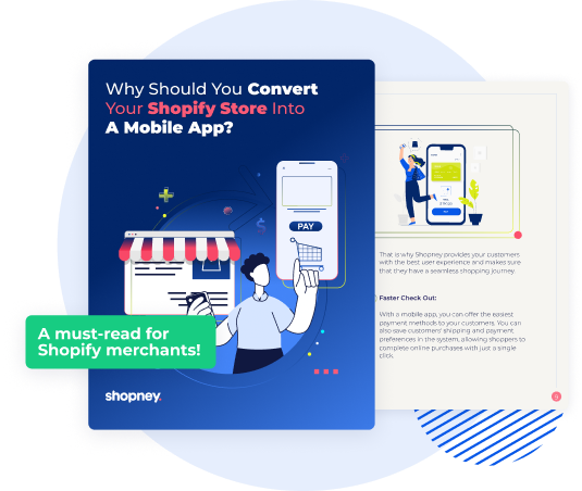 The cover of Ultimate Guide to Turn Shopify Store into App